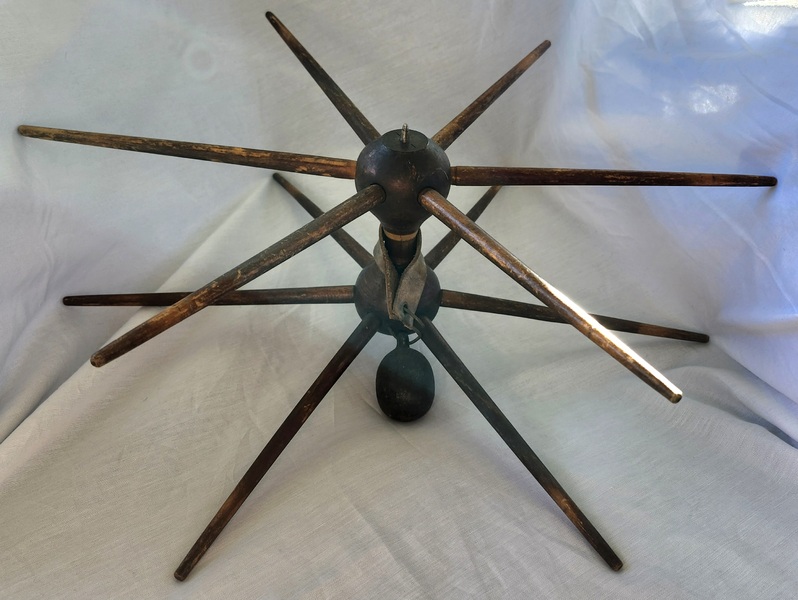 Antique PA. Yarn Winder w/Original Weight
