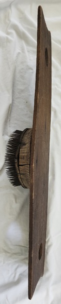 **19th C. Folk Art Painted Flax Hetchel/Hatchel