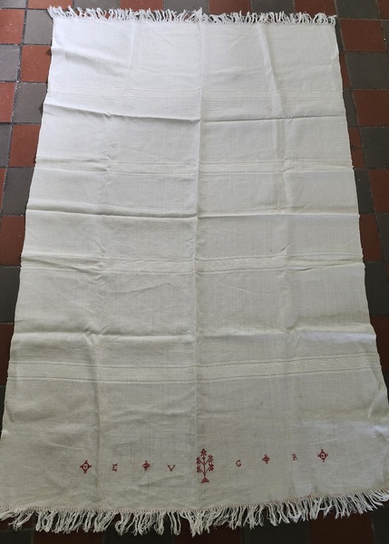 4 Antq. Late 18th Early 19th C. Homespun Textiles