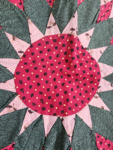**Mint 19th C. Lancaster Co. PA. Pieced Pillowcase