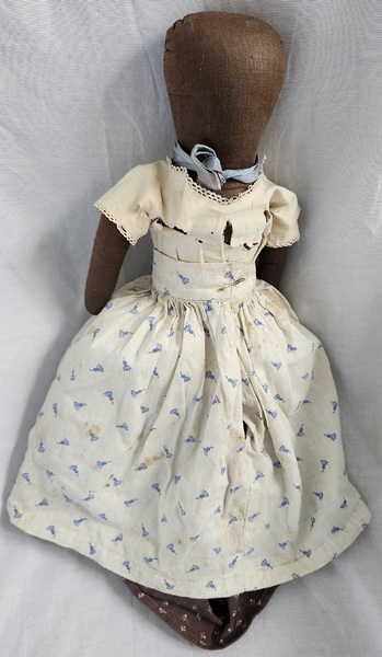 **Antique Folk Art Topsy Turvy Doll #1
