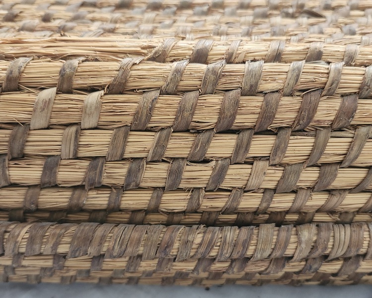 Rare Antique PA. Folk Art Rye Grass Suitcase