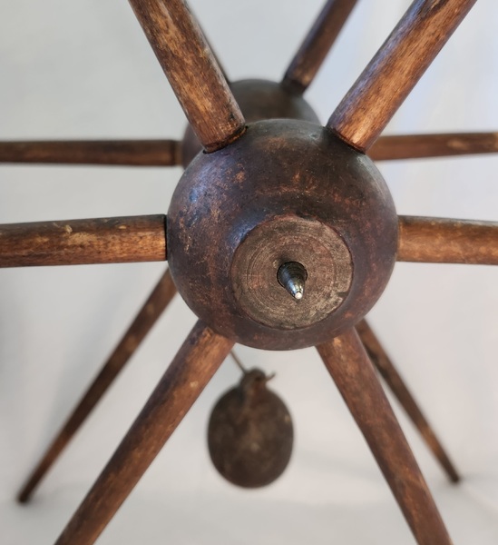 Antique PA. Yarn Winder w/Original Weight