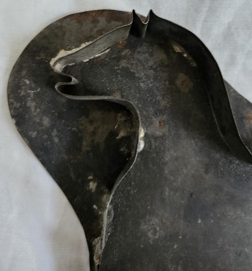 10" x 8" Antq. Super Folky PA. Horse Cookie Cutter