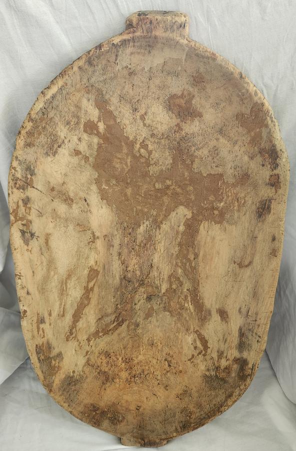 Antique New England Trencher in Orig. Green Paint