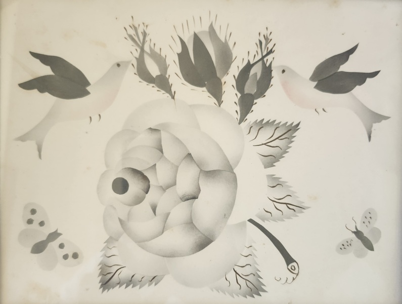 **Antq. Theorem of Birds, Roses, Butterflies