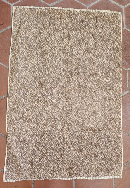 **Antq. PA. Bars Newborn/Doll Quilt, Early Fabrics
