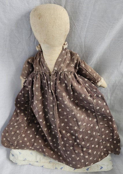 **Antique Folk Art Topsy Turvy Doll #1