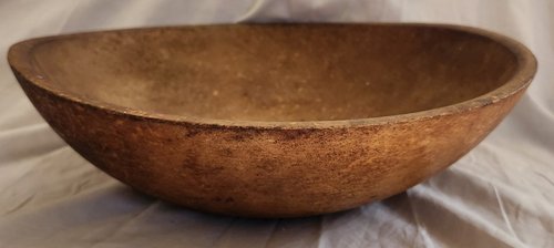 **Ca. 1830 Lancaster Co. Amish Painted Dough Bowl