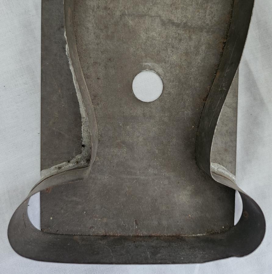 12 3/4" Antq. Folk Art Standing Bear Cookie Cutter