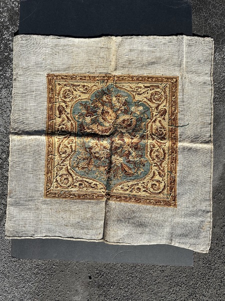 19th C Women's Handwork Textile Needlework Art.