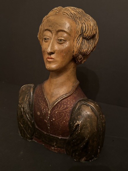 Antique Bust of Florentine Renaissance Woman