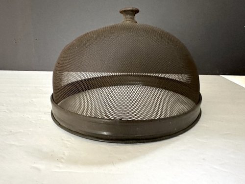 Antique Wire and Tin Mesh Kitchen Fly Screen