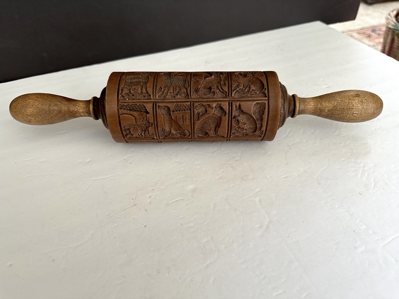 Unusual Menagerie Cookie Rolling Pin