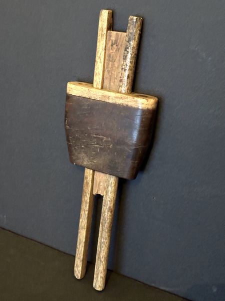 Antique Shipwrights Bone & Rosewood Marking Gauge