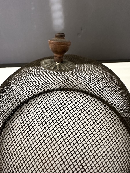 Antique Mesh Screen Food Cover Excellent Condition