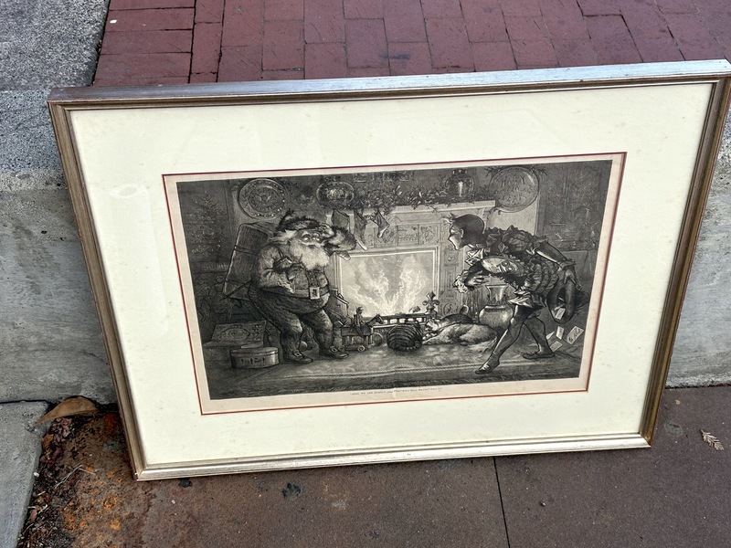1878 Christmas Engraving by Thomas Nast