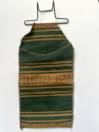 Colorful Vintage Clothes Pins Line bag