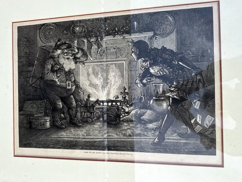 1878 Christmas Engraving by Thomas Nast