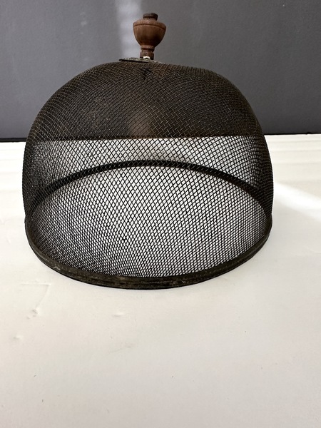 Antique Mesh Screen Food Cover Excellent Condition