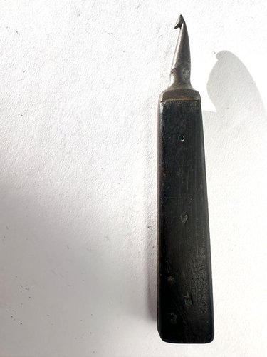 19th C Wood and Steel Sailors Rigging Tool