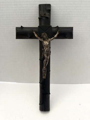 Early Thornwood Country Crucifix Marked Paris