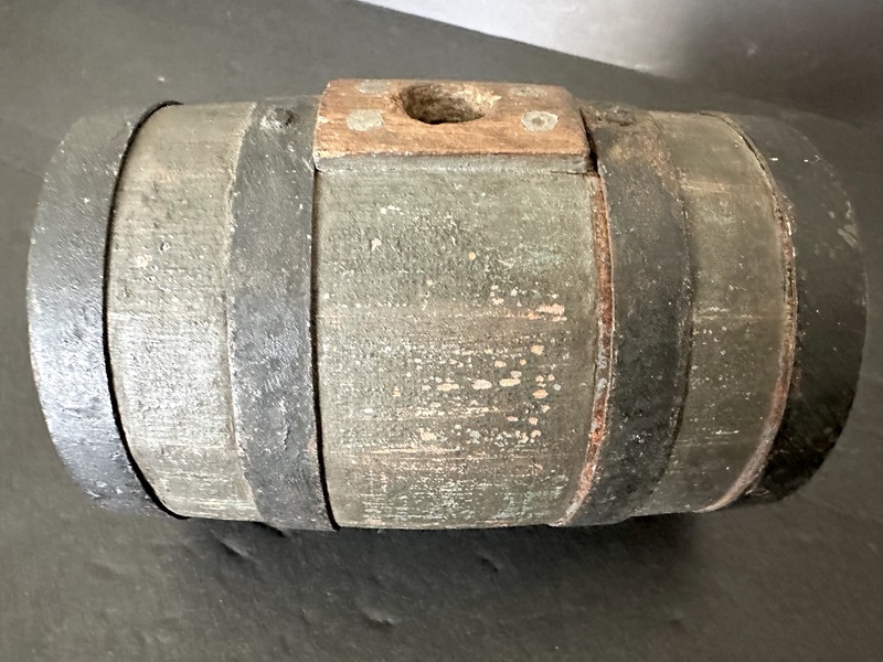 American Colonial Painted Multipurpose Wood Keg