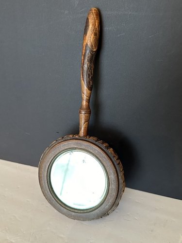 Cool Vintage Souvenir Hand Mirror Catskill Mts NY
