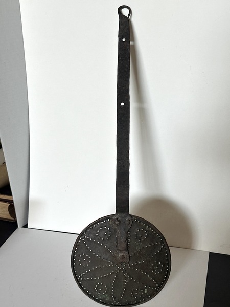 Colonial Brass & Iron Cooking Skimmer Stir Ladle