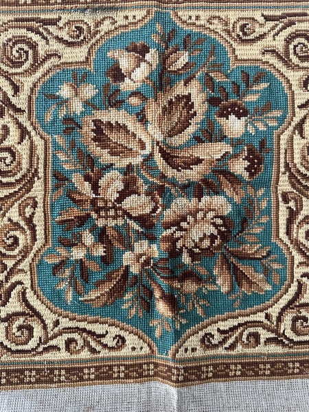 19th C Women's Handwork Textile Needlework Art.