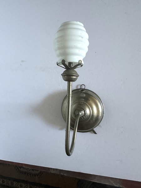 Antique Little Beauty Figural 2 way Oil lamp.