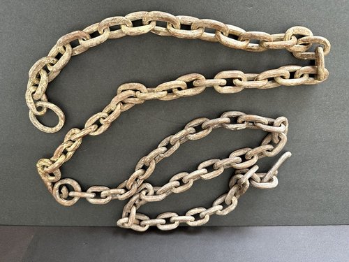 Folkart Vermont Made Antique Painted 76 inch Chain