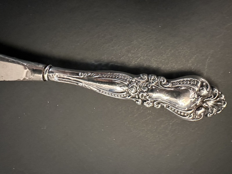 Nice Antique Childs Sterling Silver Shoe Horn