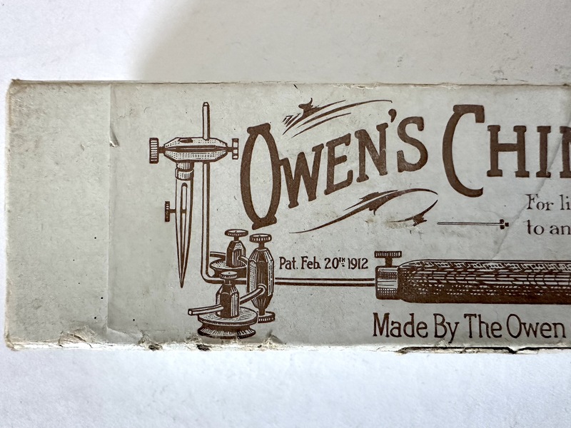1912 Owens China Bander for Plate Decorating