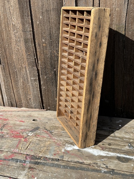Antique Sixty Eight Hole Inn Key or Whatnot Cubby