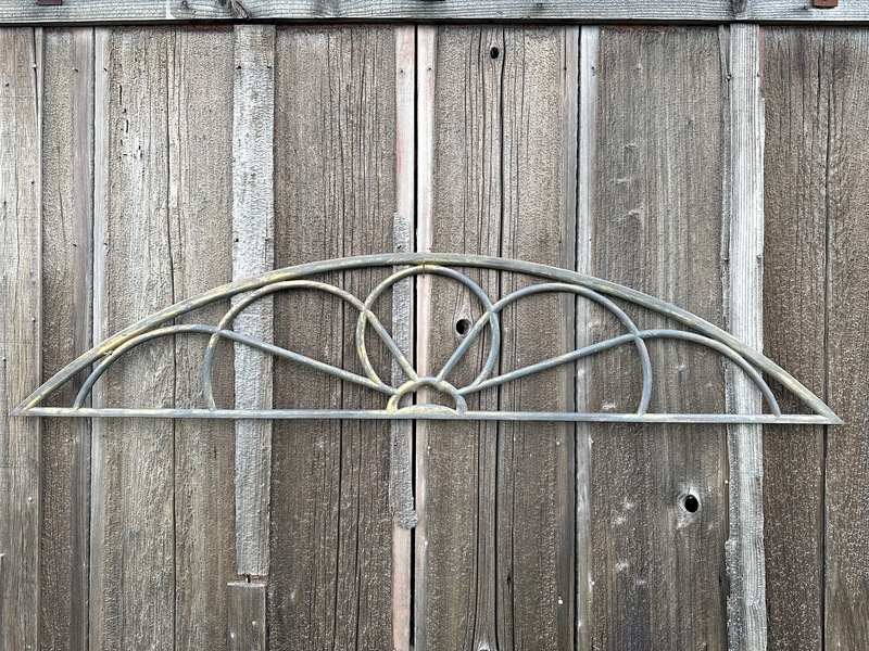 1880s Gilt Brass Ornamental Over-door Element Nice