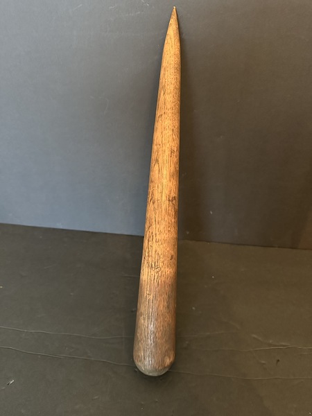 Vintage Boatman's Hickory Marlin Spike Sailors Fid