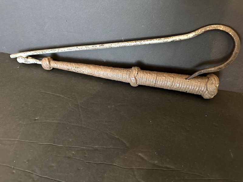 Rare Antique Mechanical Fishing Gaff Sailors Work