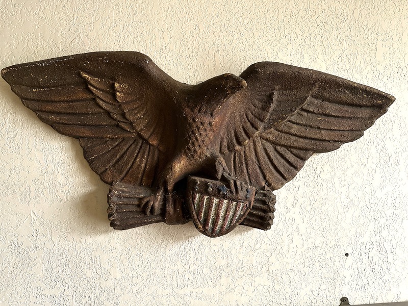 Large Antique American Eagle Circa 1880s to 1900.