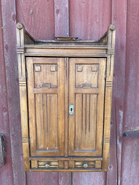 1870s Miniature Armoire Doll or Salesmans Sample