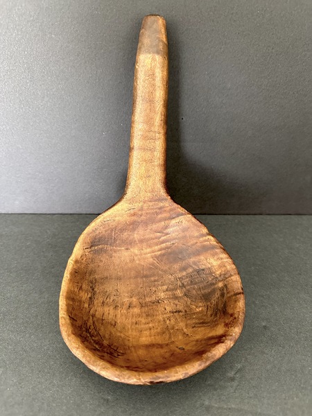 Very Old Burlwood Wooden, Native American ladle