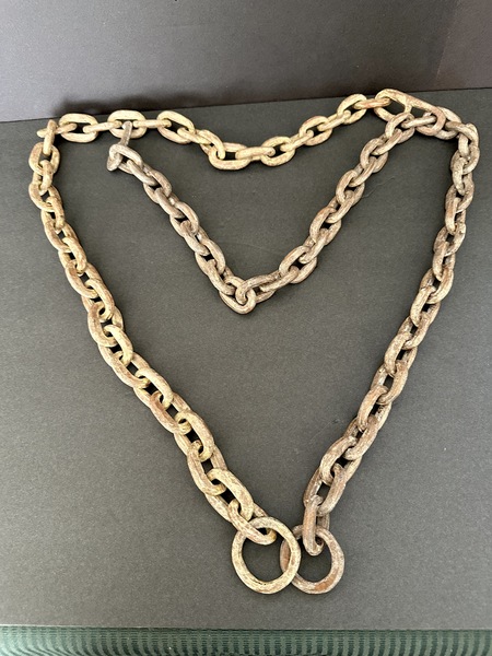 Folkart Vermont Made Antique Painted 76 inch Chain