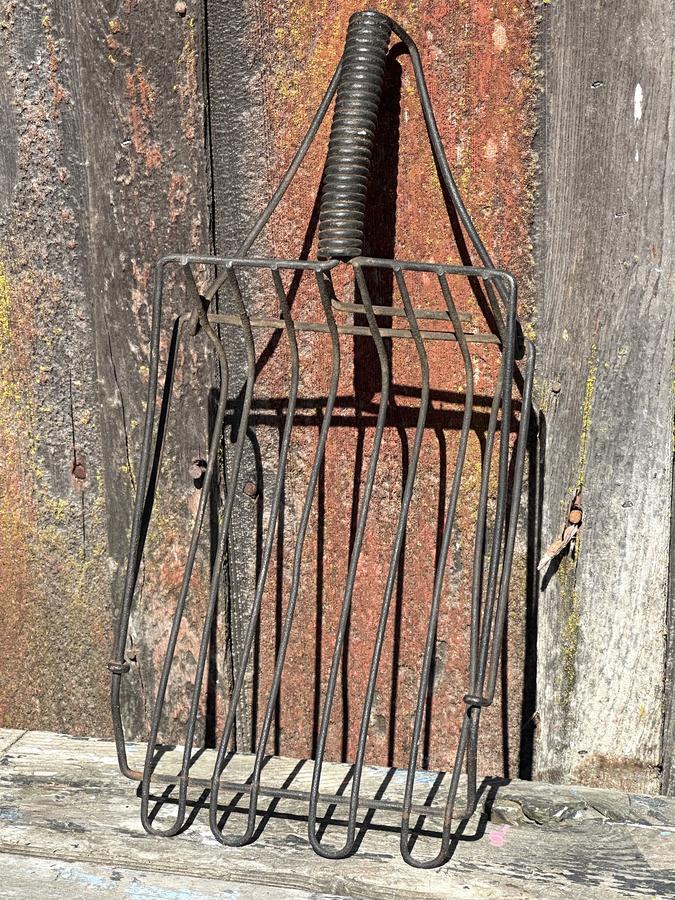 Vintage Wire Potato Rake Garden item