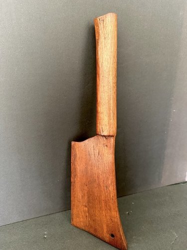 Old Carved Wood Butcher Shop Trade Sign
