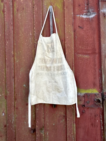 Vintage Johns Manville Store Workers Canvas Apron