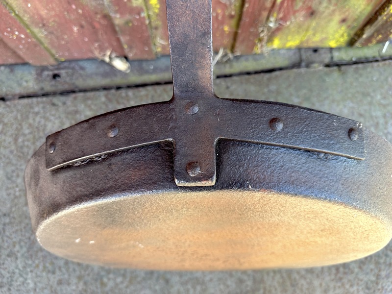 Early 20 Inch Colonial Period Skillet Exceptional