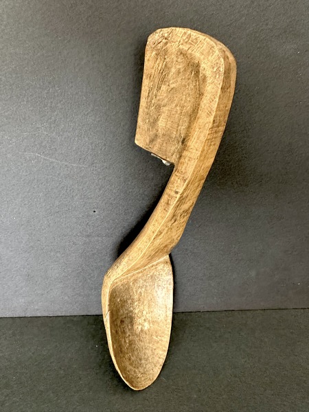 Early American Primitive Wooden Pat or Scoop