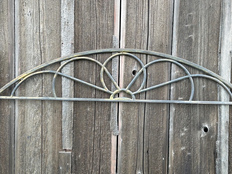 1880s Gilt Brass Ornamental Over-door Element Nice