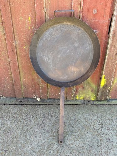 Early 20 Inch Colonial Period Skillet Exceptional