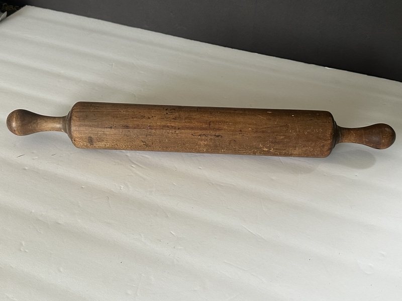 Large Antique Maple Shaker Rolling Pin